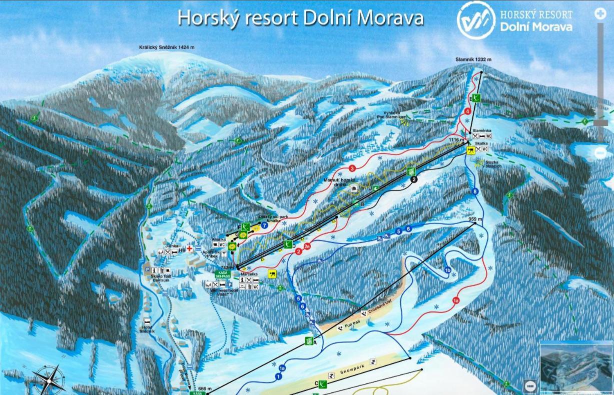 Vila Nikola Králíky Exteriör bild